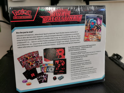 Pokémon GCC Scarlatto e Violetto - Rivali Predestinati - Set Allenatore Fuoriclasse - Nuovo