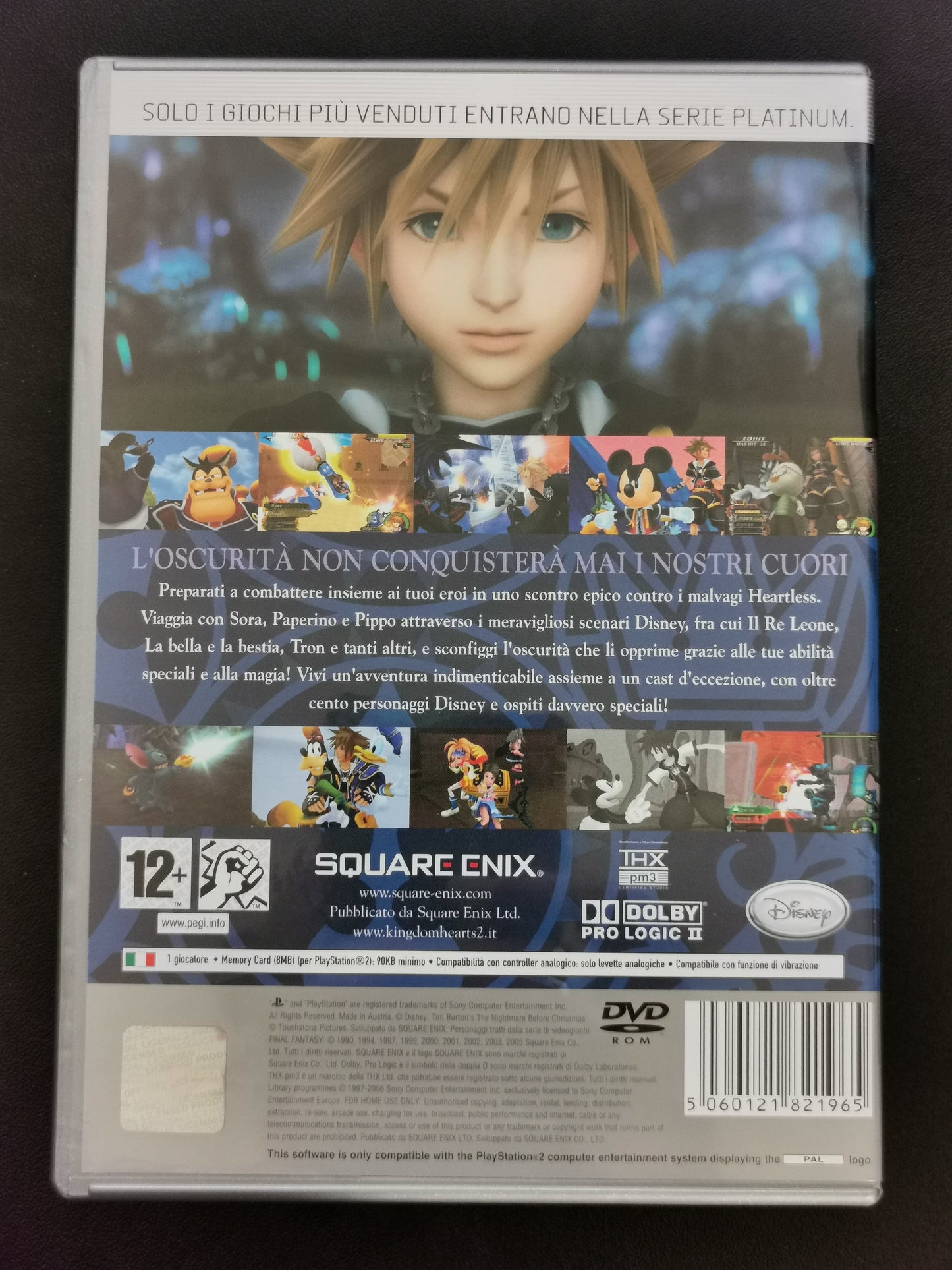 Kingdom Hearts II (PS2) - Platinum