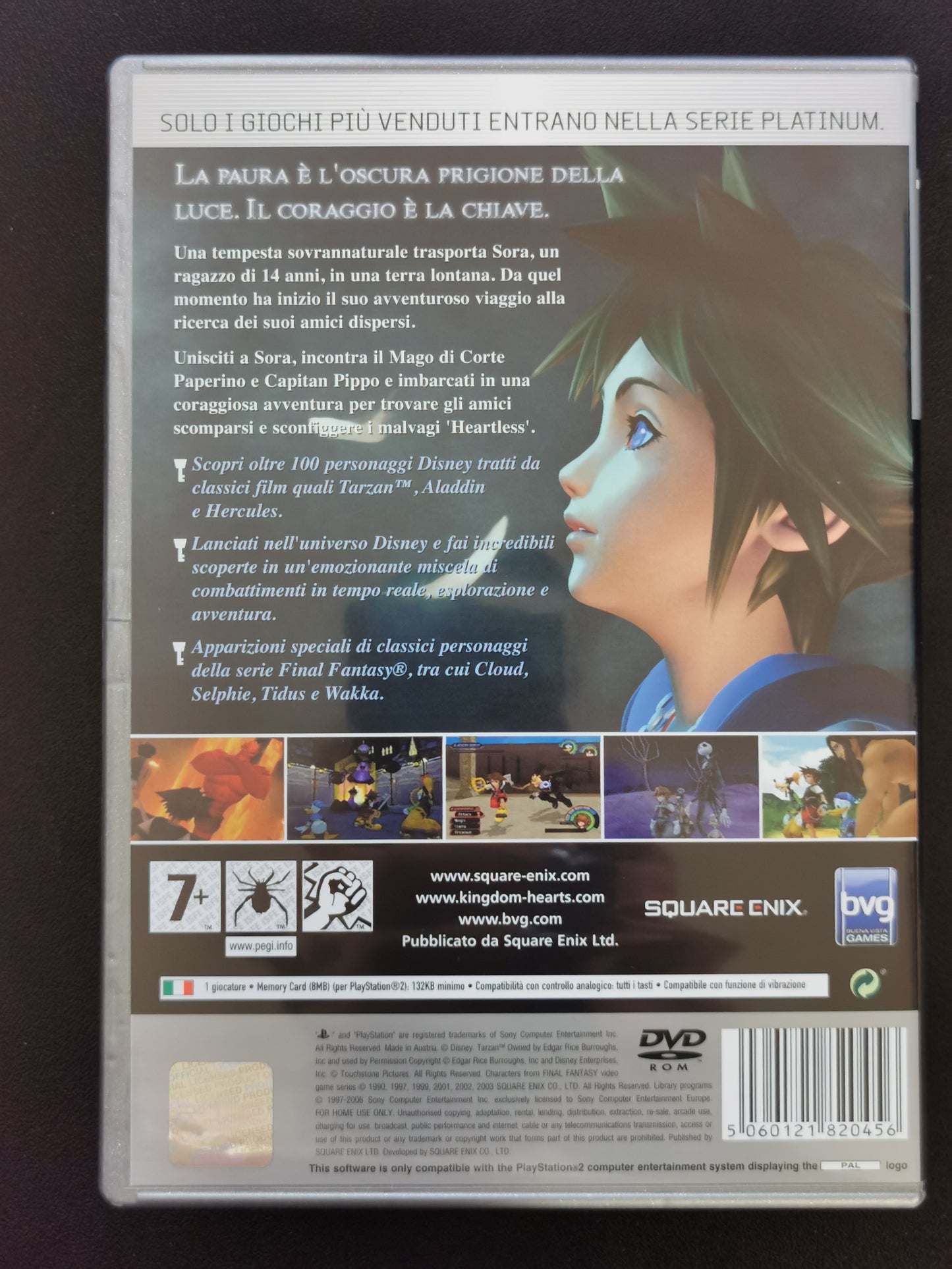 Kingdom Hearts (PS2) - Platinum