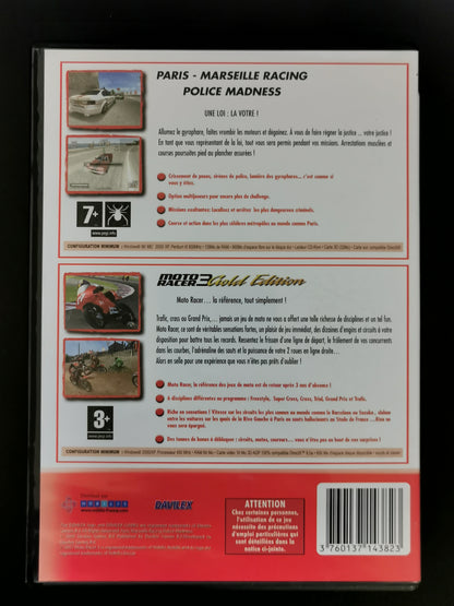 Paris-Marseille Racing: Police Madness + Moto Racer 3 Gold Edition (PC)