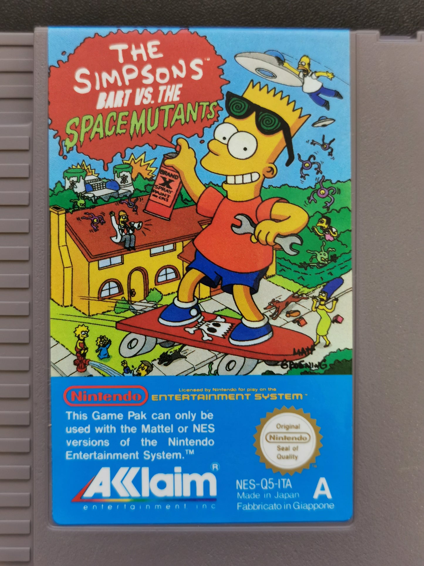 The Simpsons: Bart vs. the Space Mutants (NES) – Loose