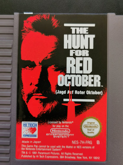 The Hunt for Red October (NES) - Loose