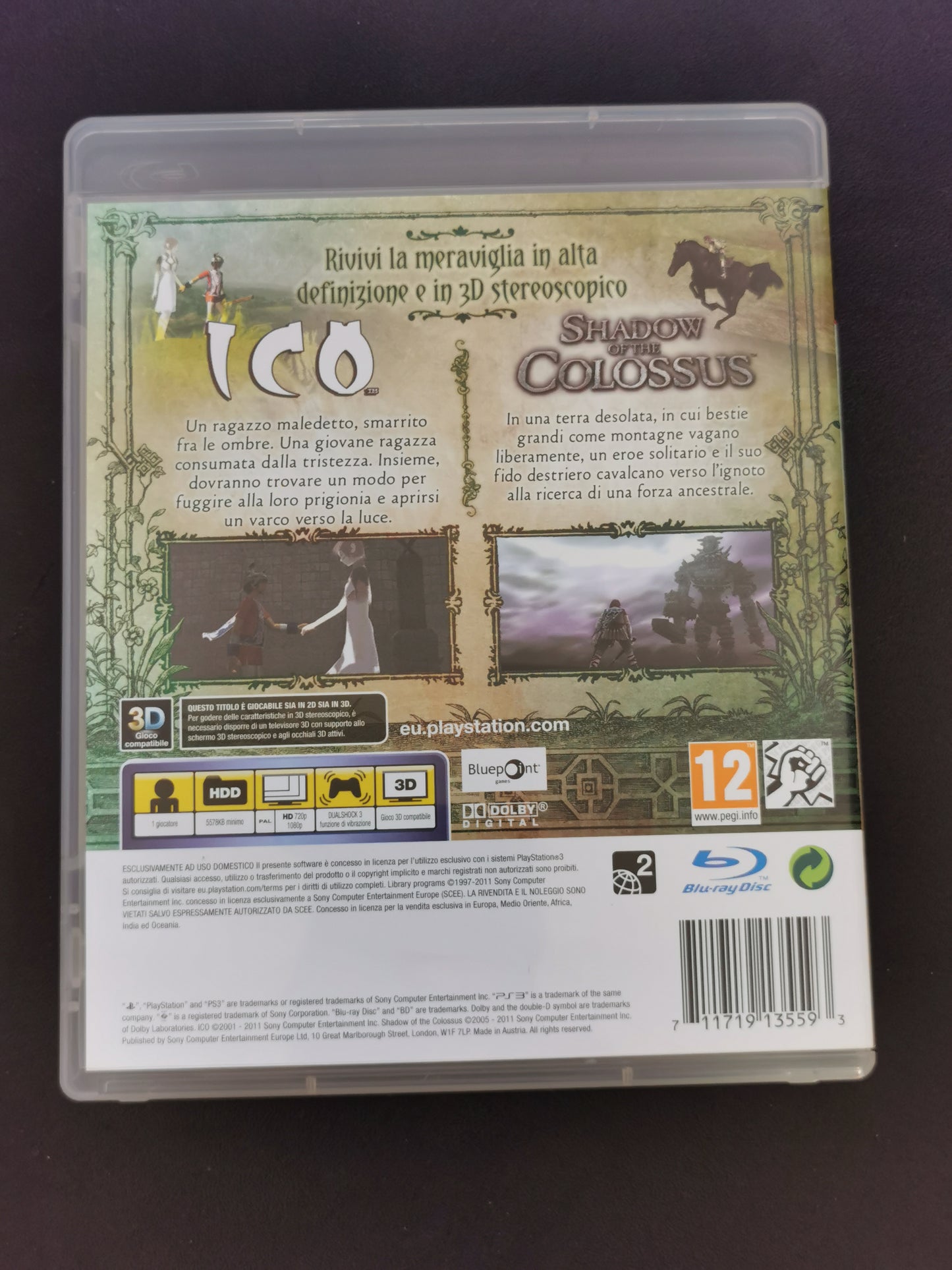 Ico & Shadow of the Colossus Classics HD (PS3)