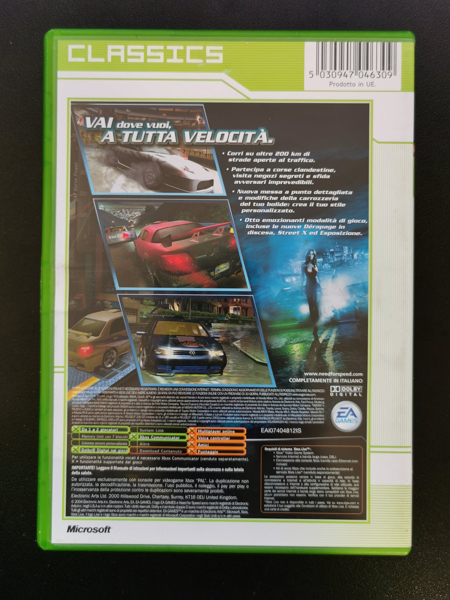 Need for Speed Underground 2 (Xbox) - Classics