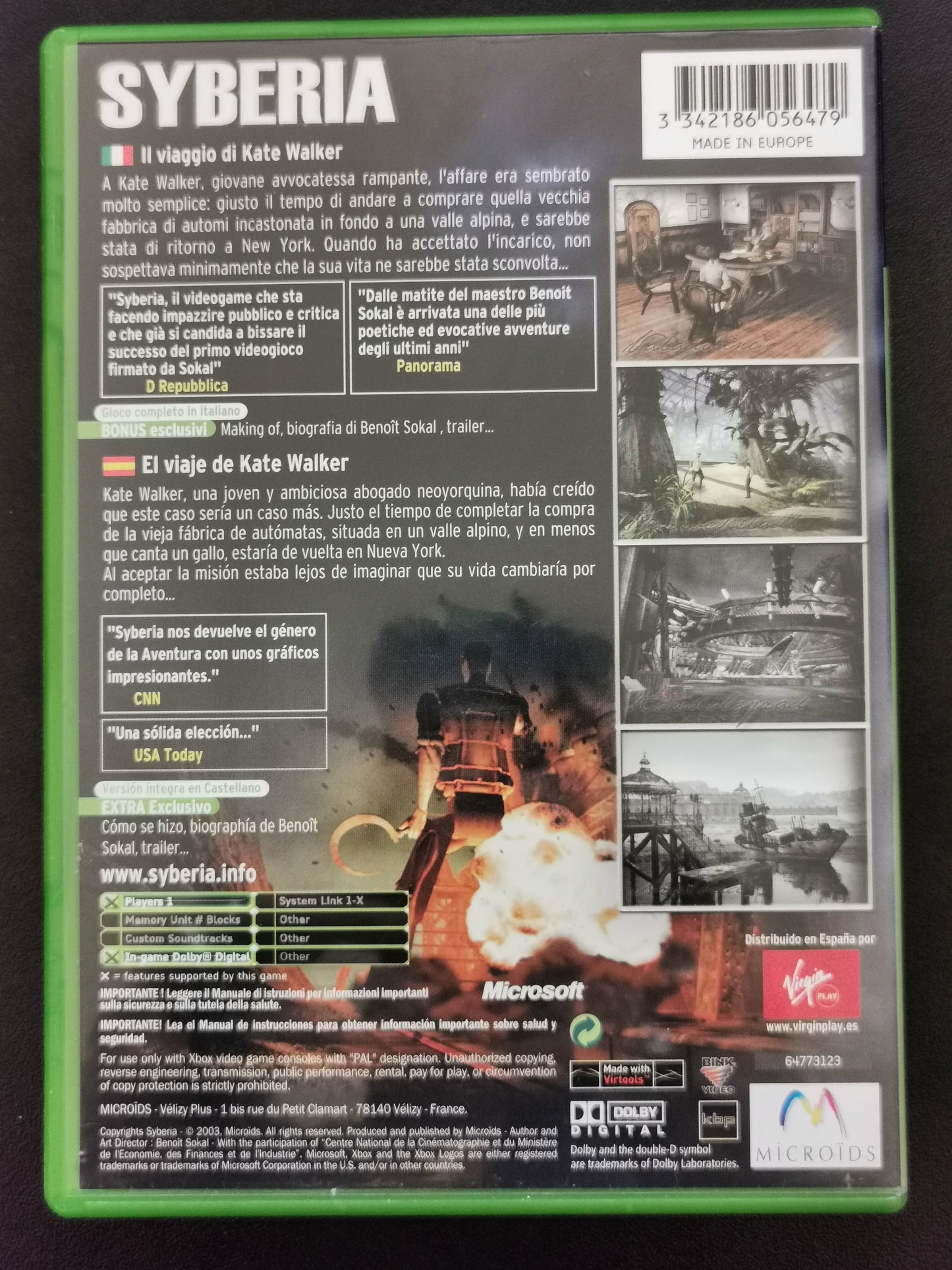 Syberia (Xbox)