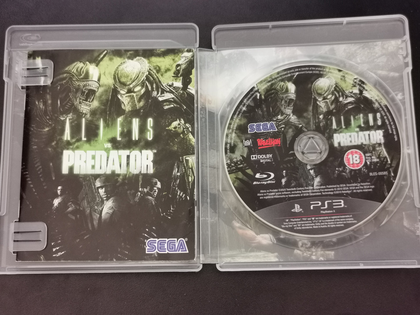 Aliens vs Predator (PS3)