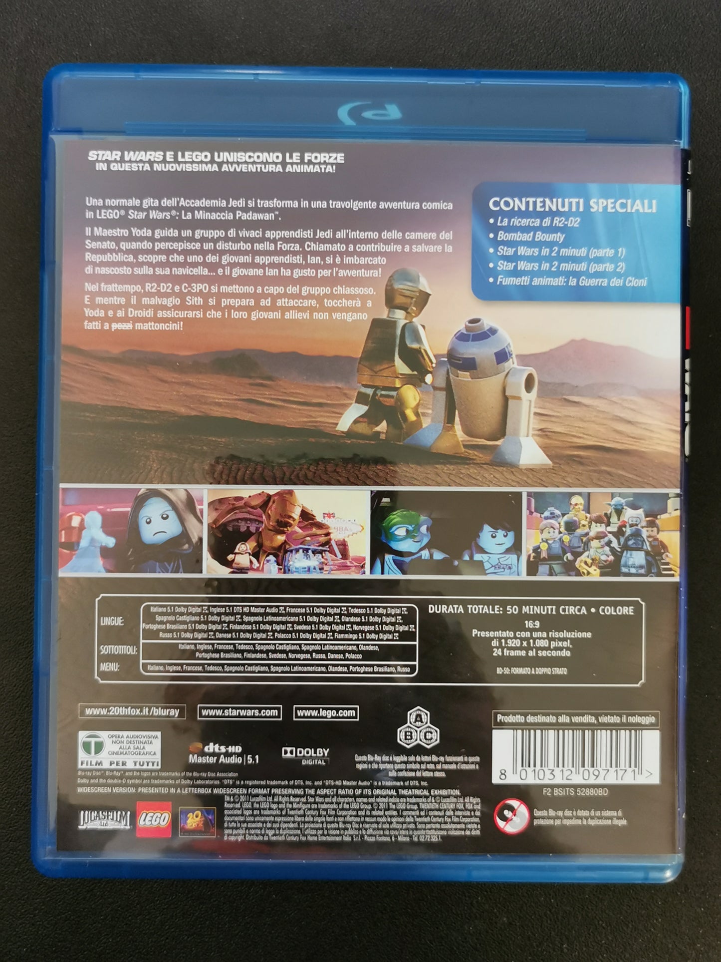 LEGO Star Wars: La Minaccia Padawan (Blu-ray)