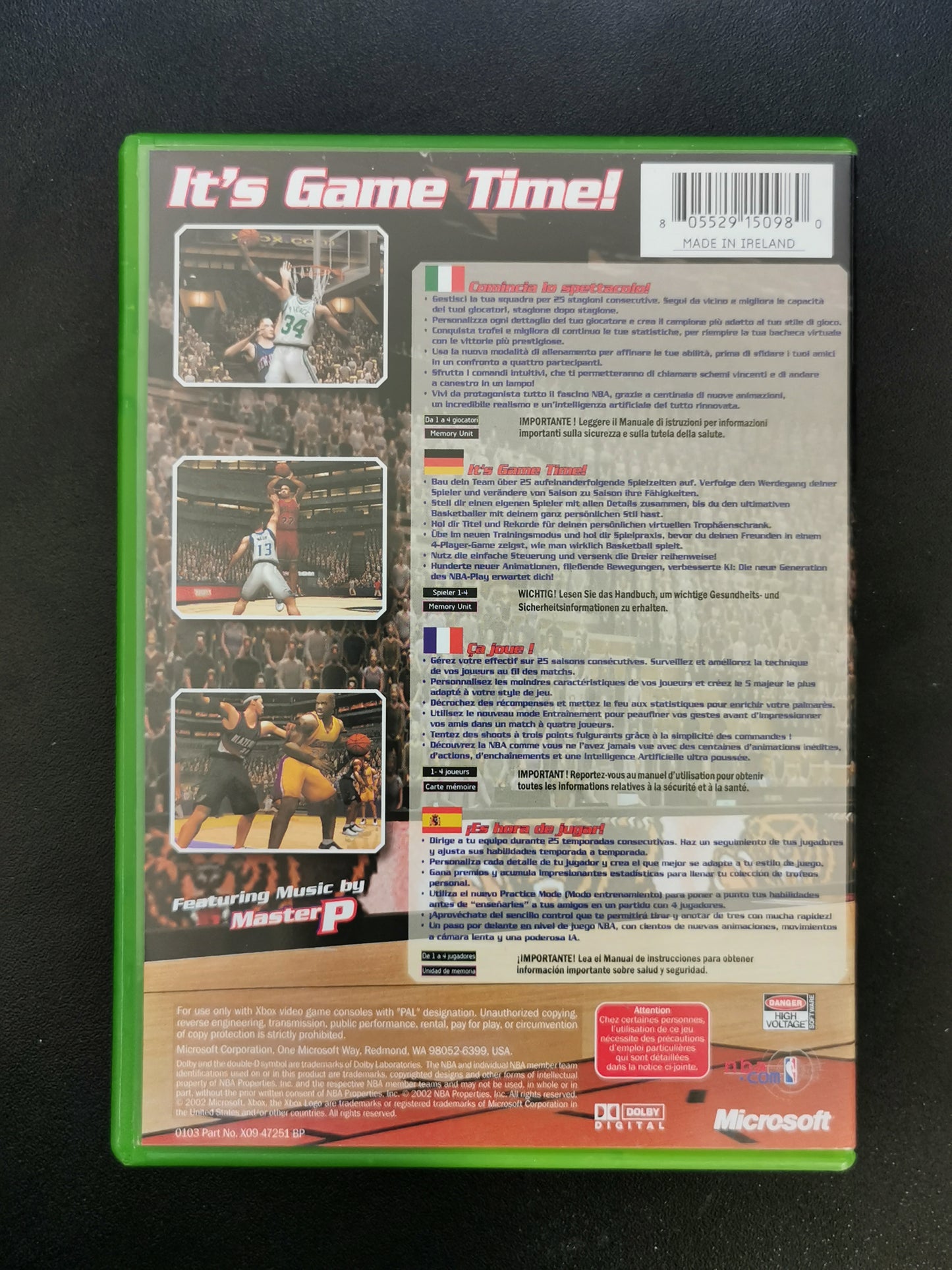 NBA Inside Drive 2003 (Xbox)