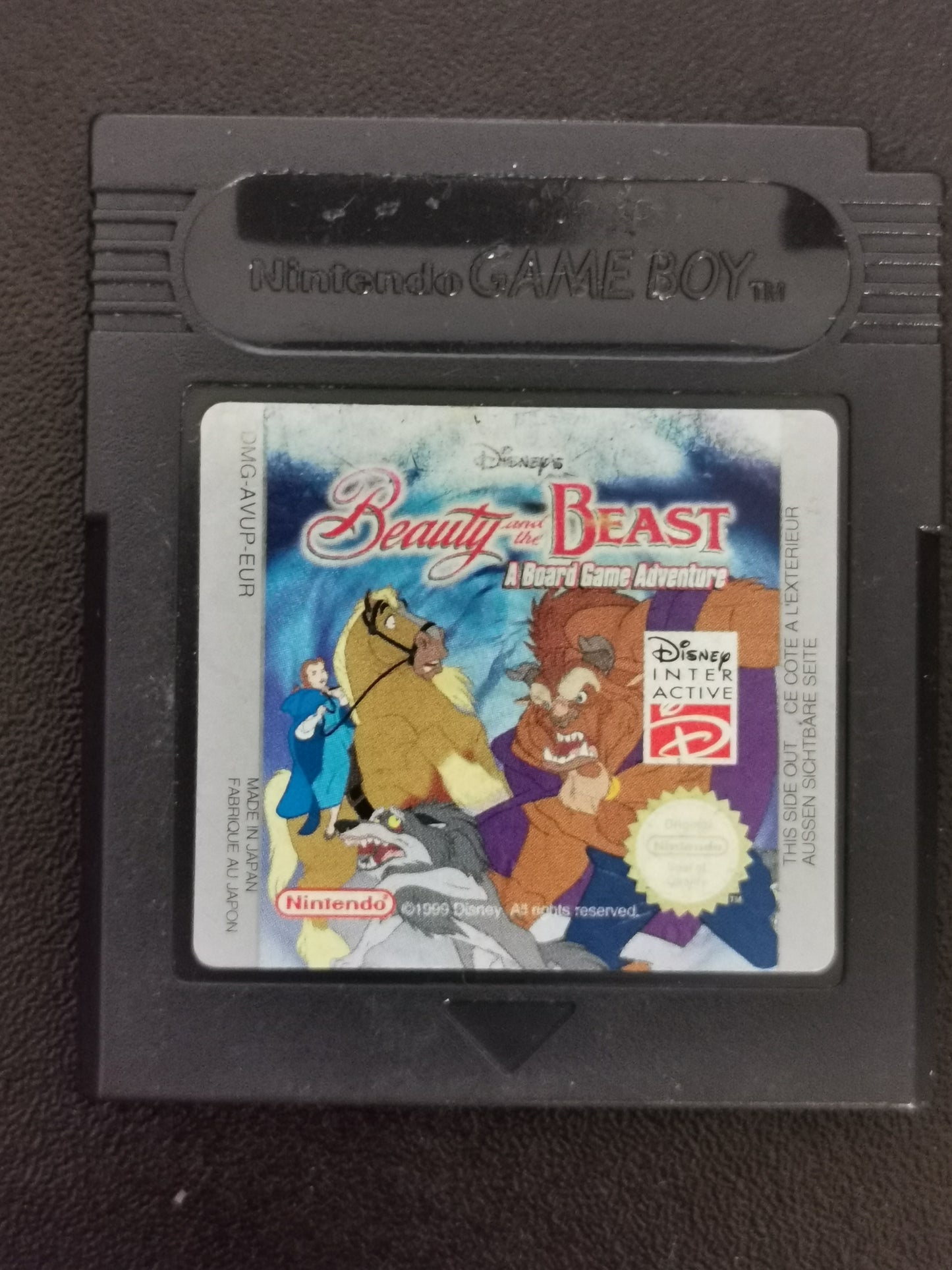 Beauty and the Beast: A Board Game Adventure (GBC) - Loose