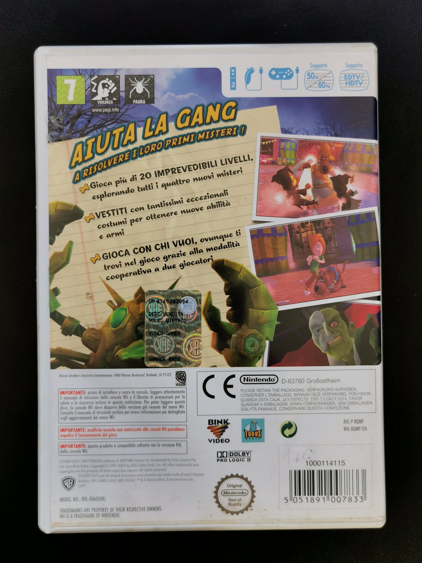 Scooby-Doo! Le Origini del Mistero (Wii)