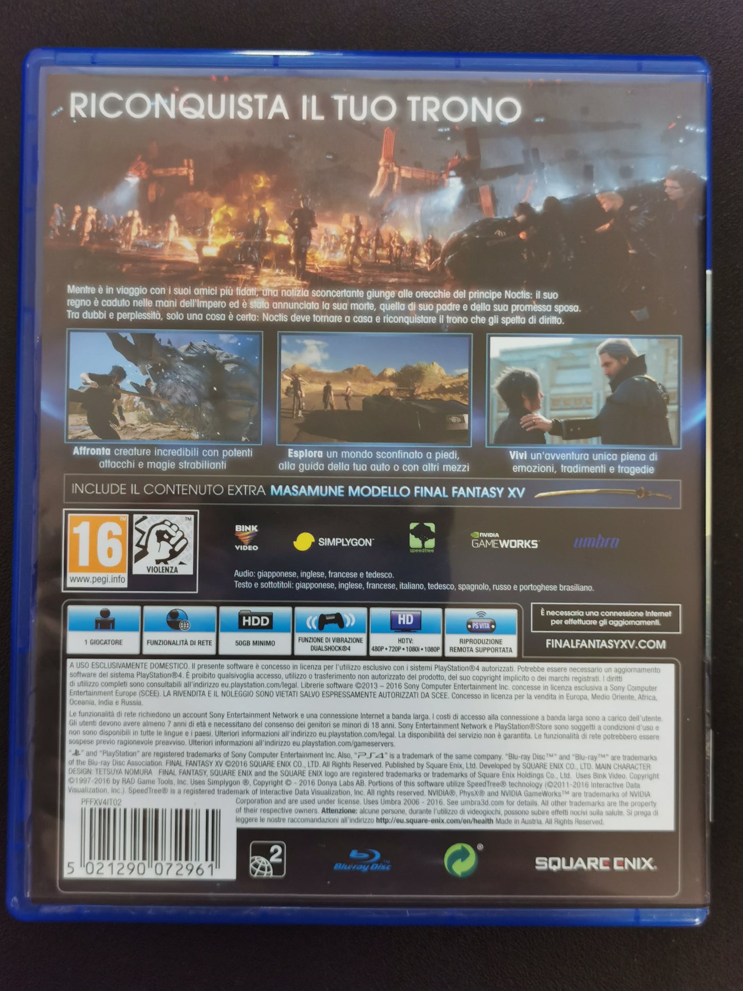 Final Fantasy XV (PS4)