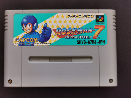 Rockman 7: Shukumei No Taiketsu! (Super Famicom) - Loose