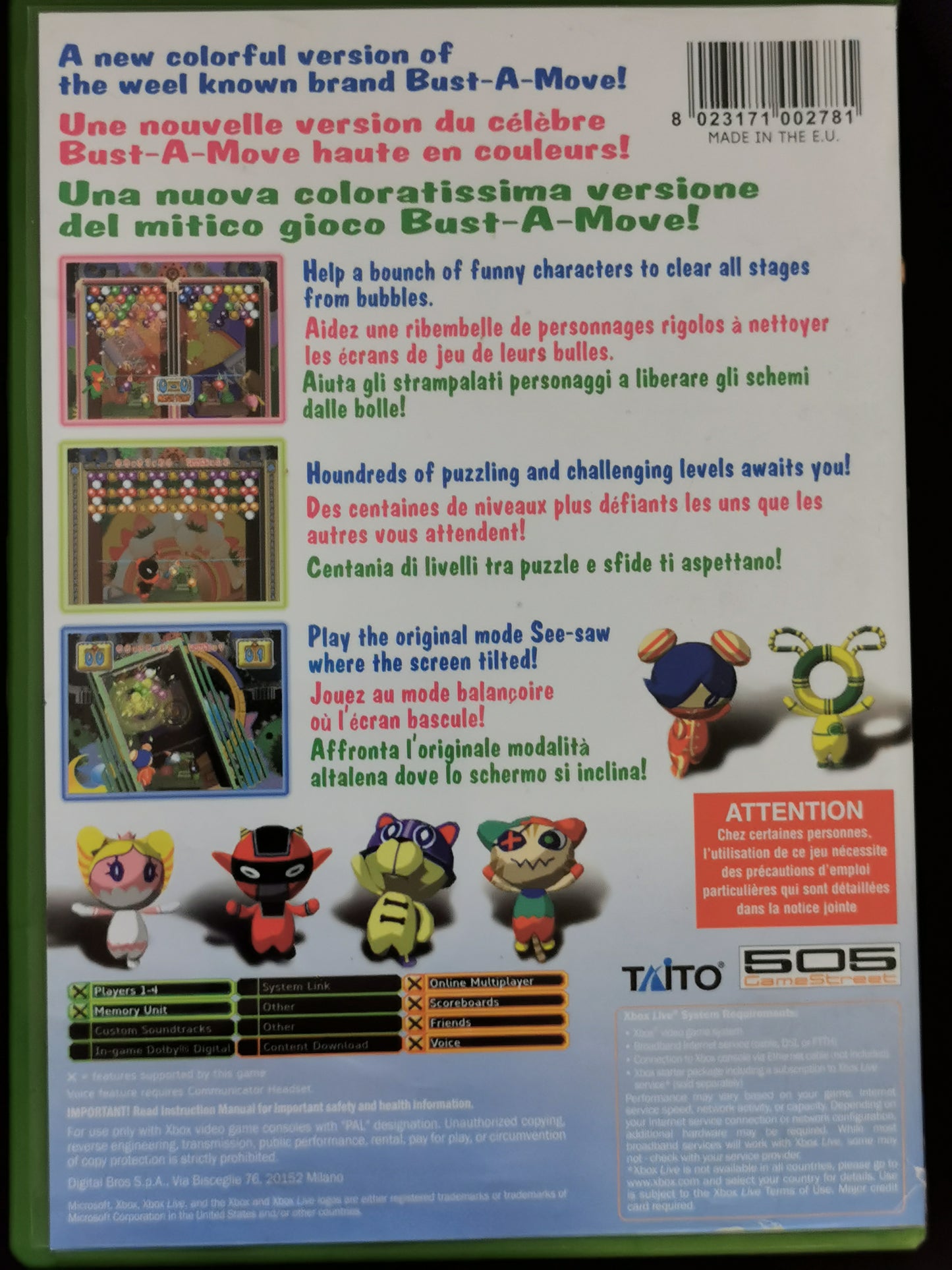 Ultra Bust-A-Move (Xbox)