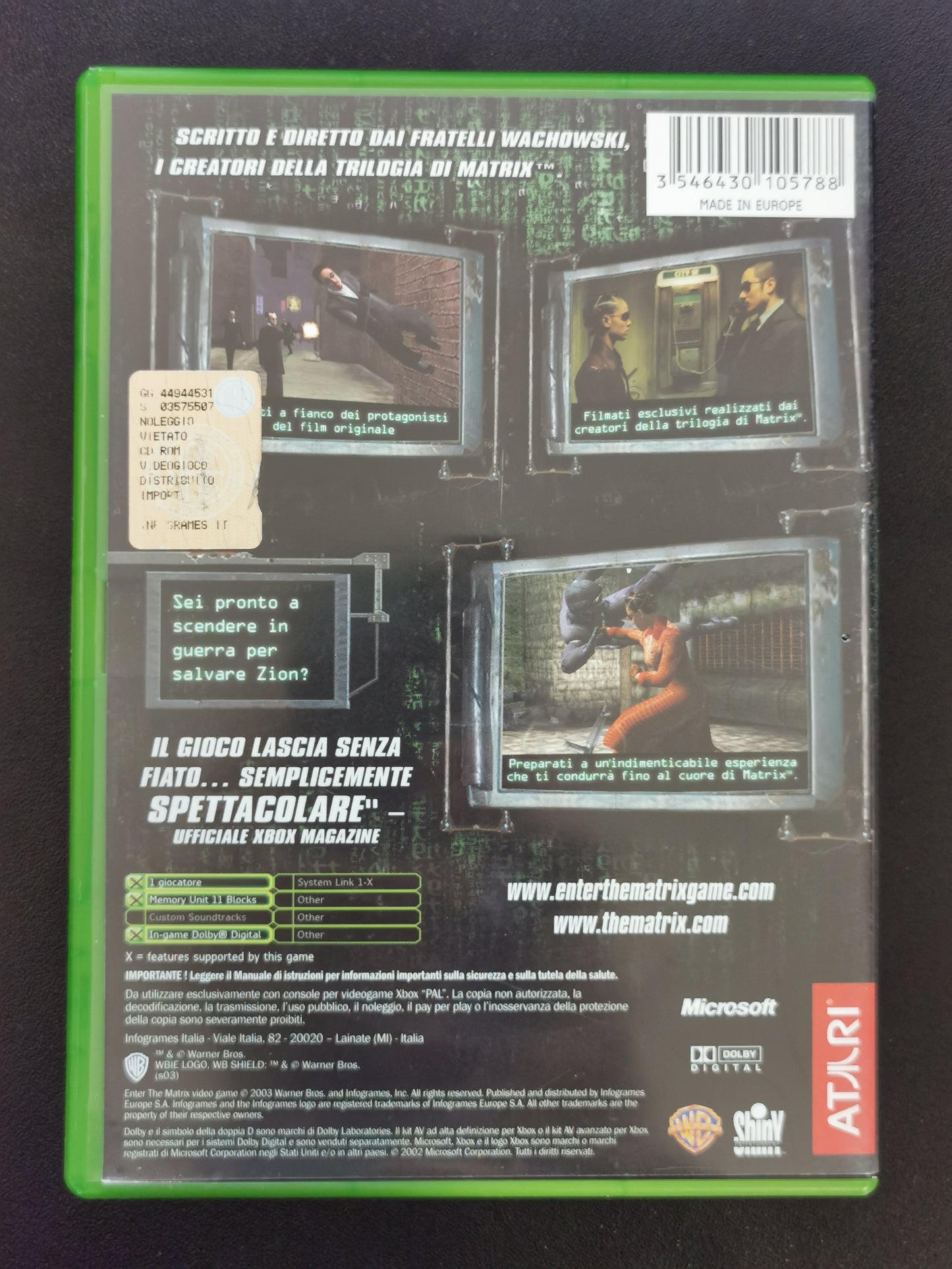 Enter The Matrix (Xbox)
