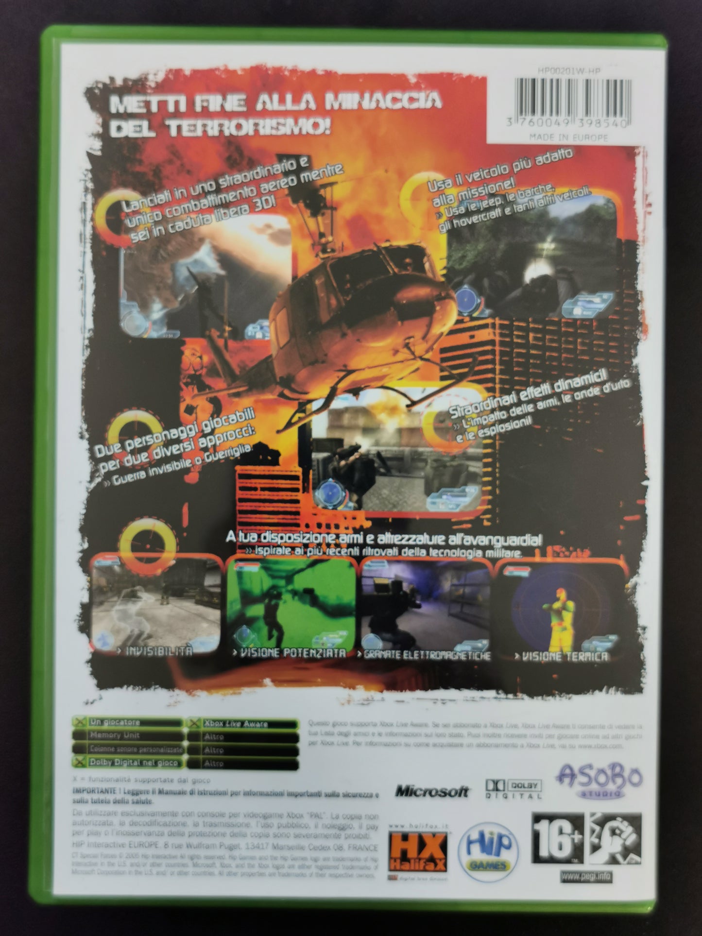 Counter Terrorist Special Forces: Fire For Effect (Xbox)