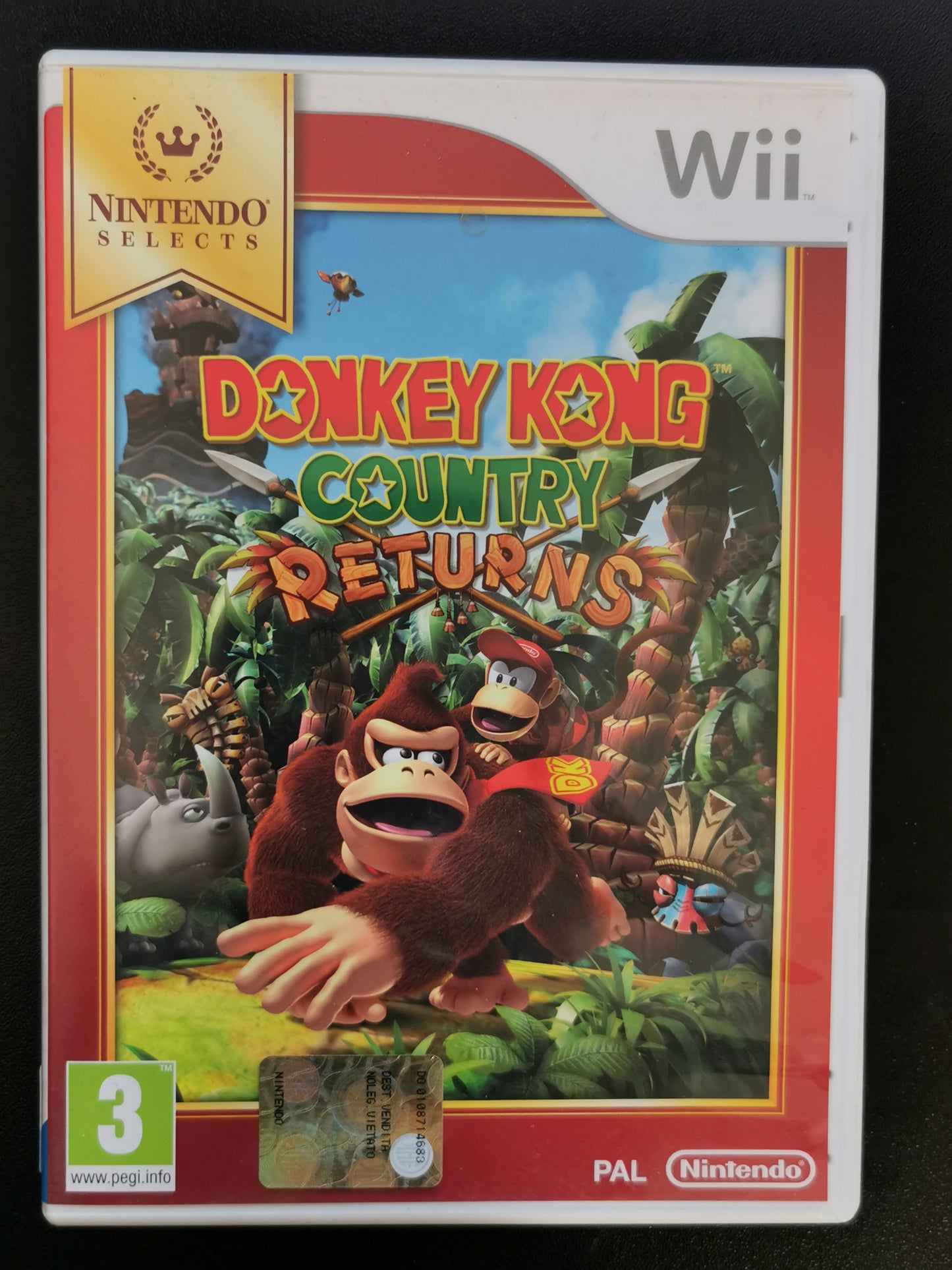 Donkey Kong Country Returns (Wii) - Nintendo Selects