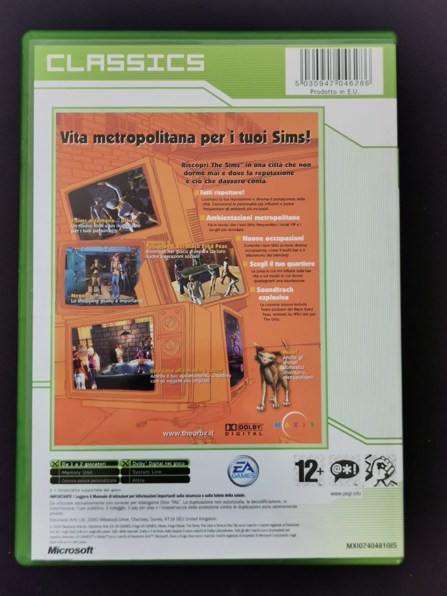 The Urbz: Sims in the City (Xbox) - Xbox Classics