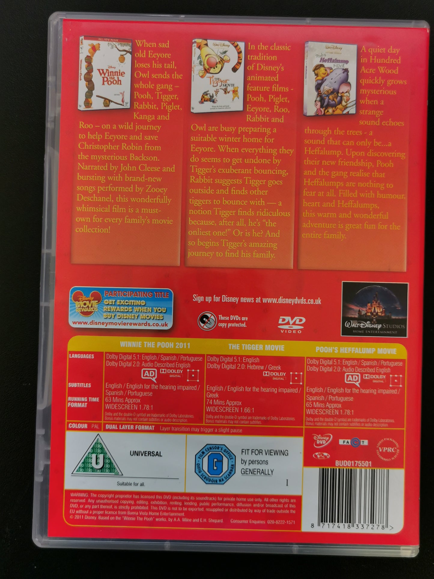 Winnie the Pooh Movie Collection (DVD)