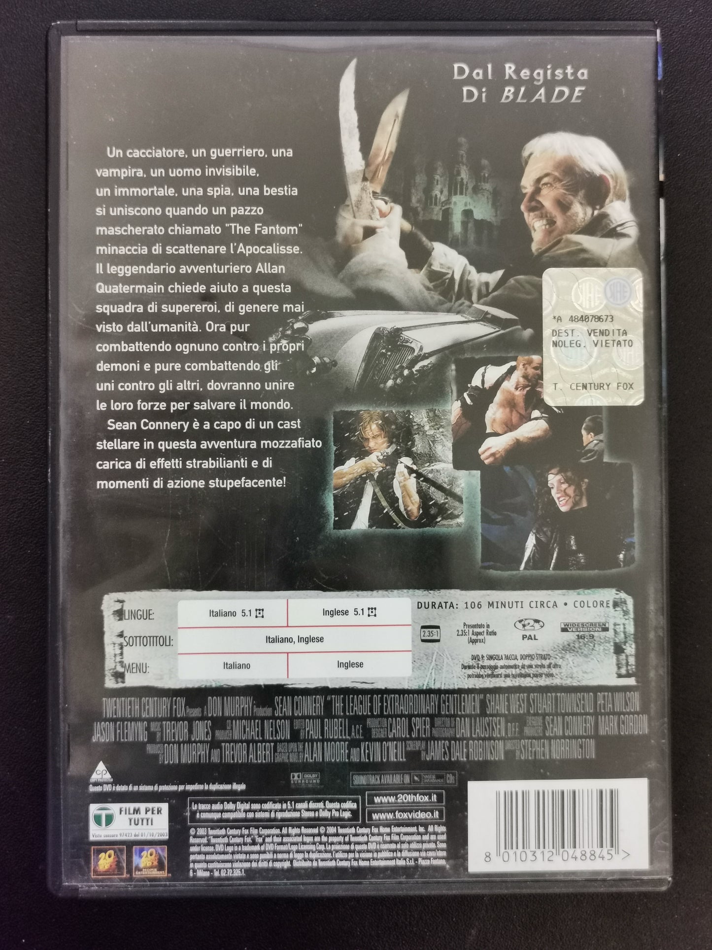 La Leggenda degli Uomini Straordinari (DVD)