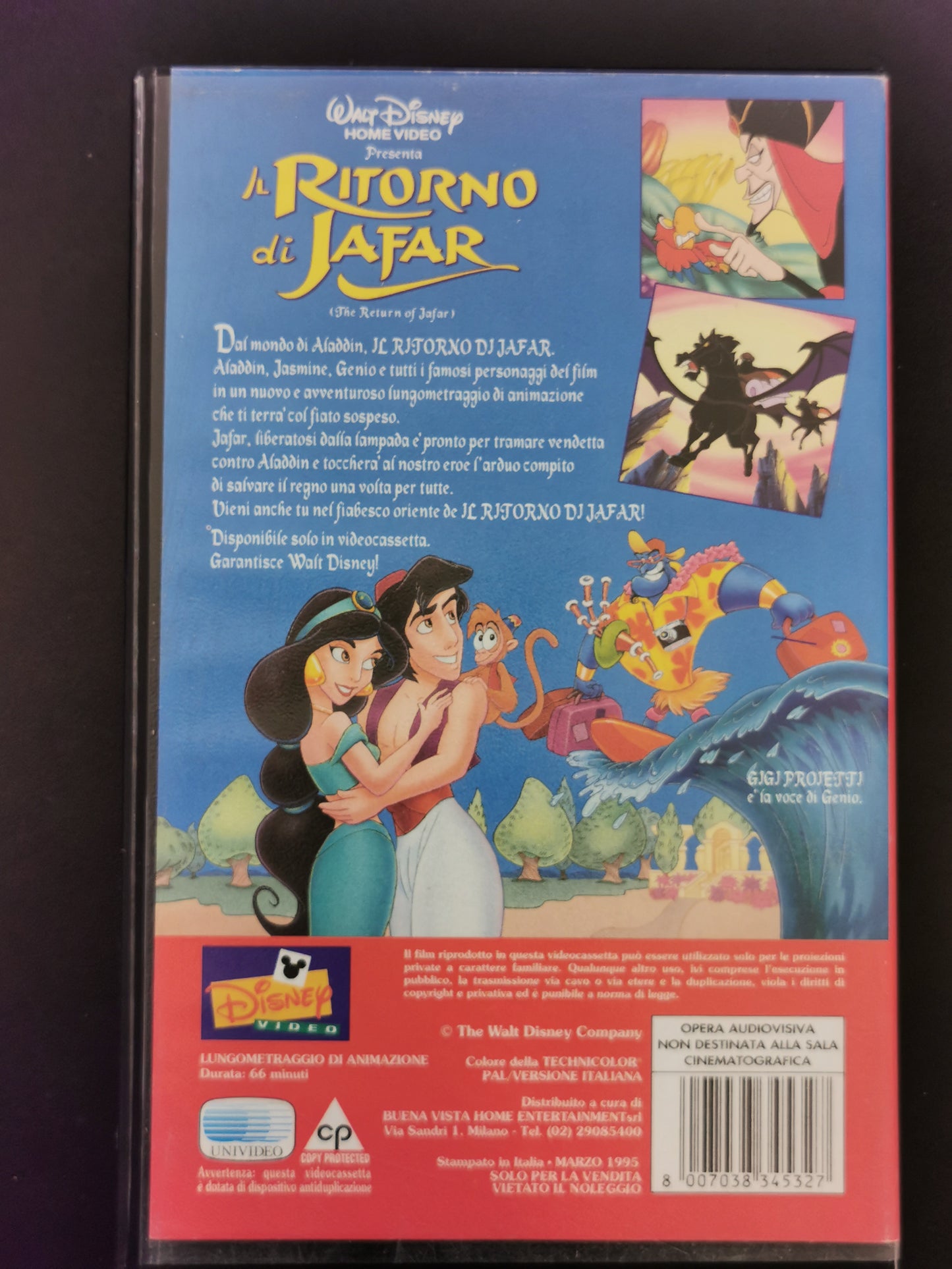 Il Ritorno Di Jafar (VHS)