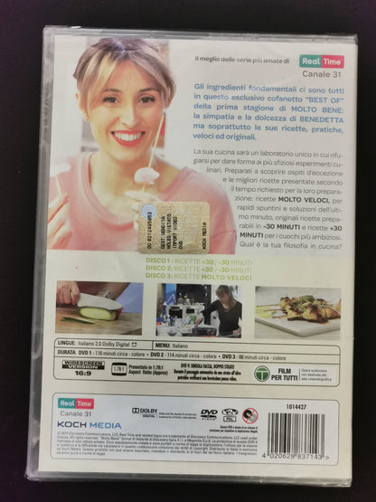 Molto Bene con Benedetta Parodi: Le Migliori Puntate della Stagione 1 (DVD) *Nuovo