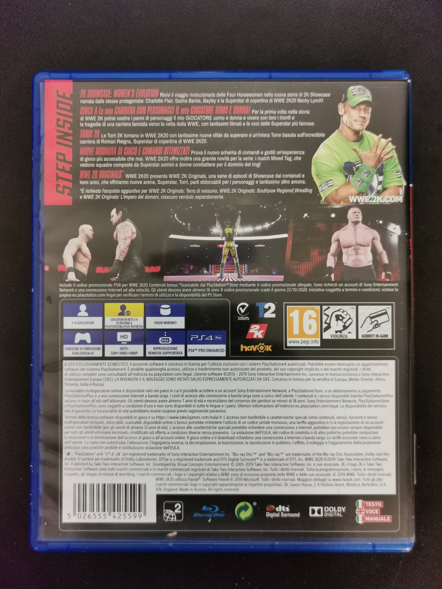 WWE 2K20 (PS4)