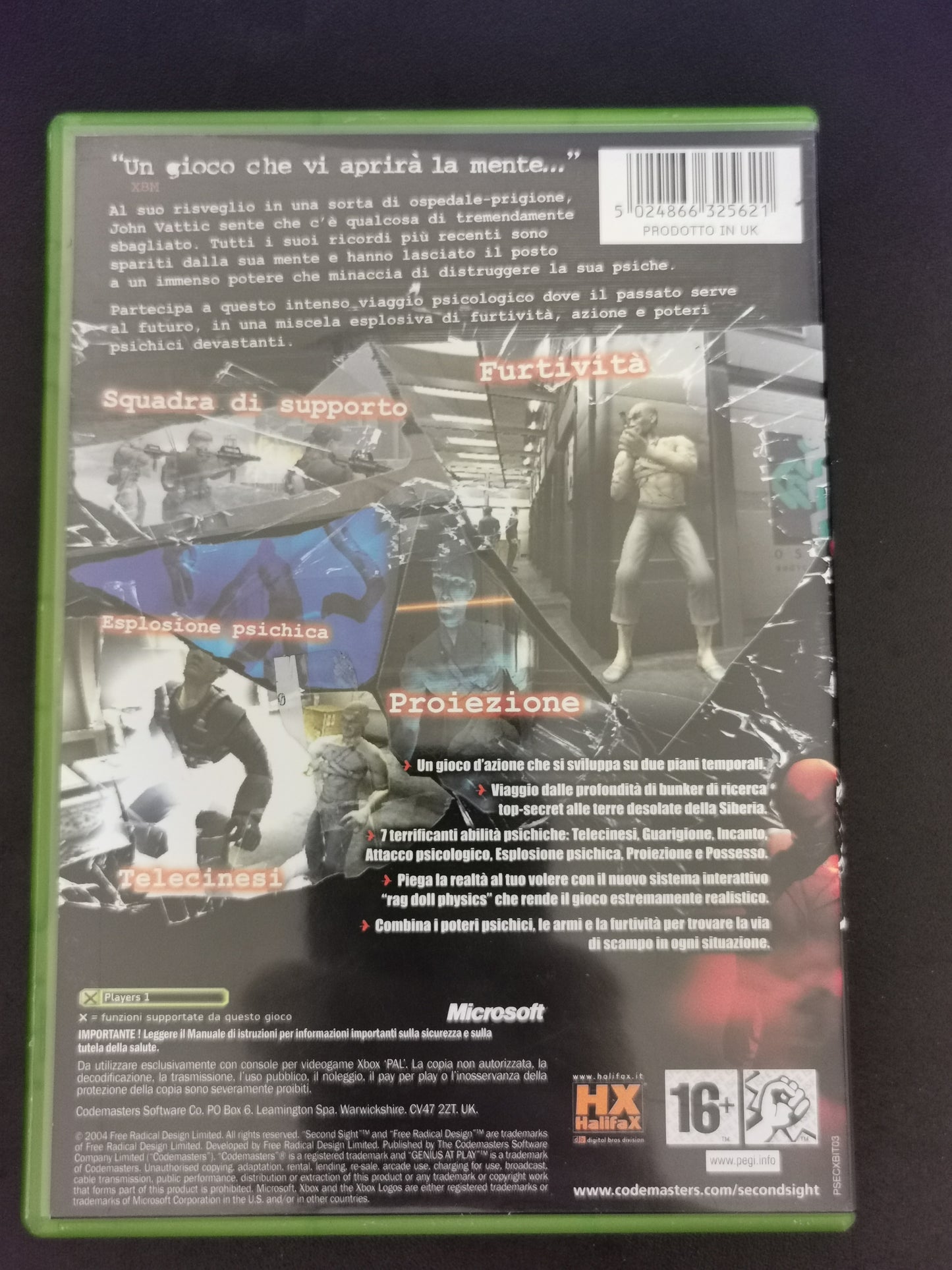 Second Sight (Xbox)