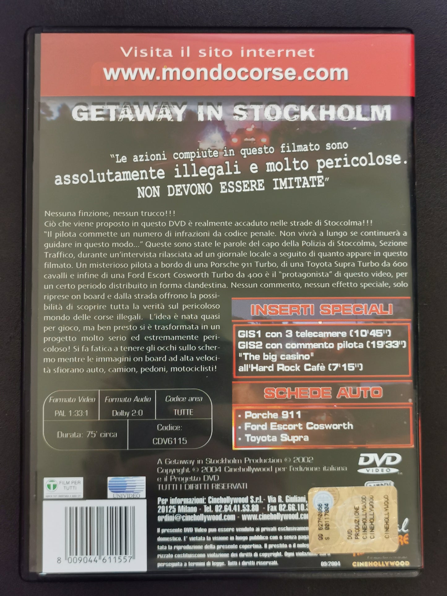 Getaway In Stockholm (DVD)