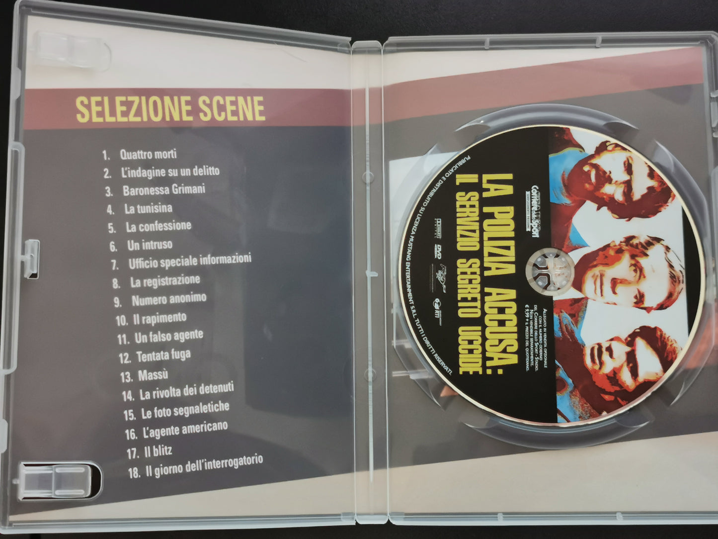 La Polizia Accusa: Il Servizio Segreto Uccide (DVD)
