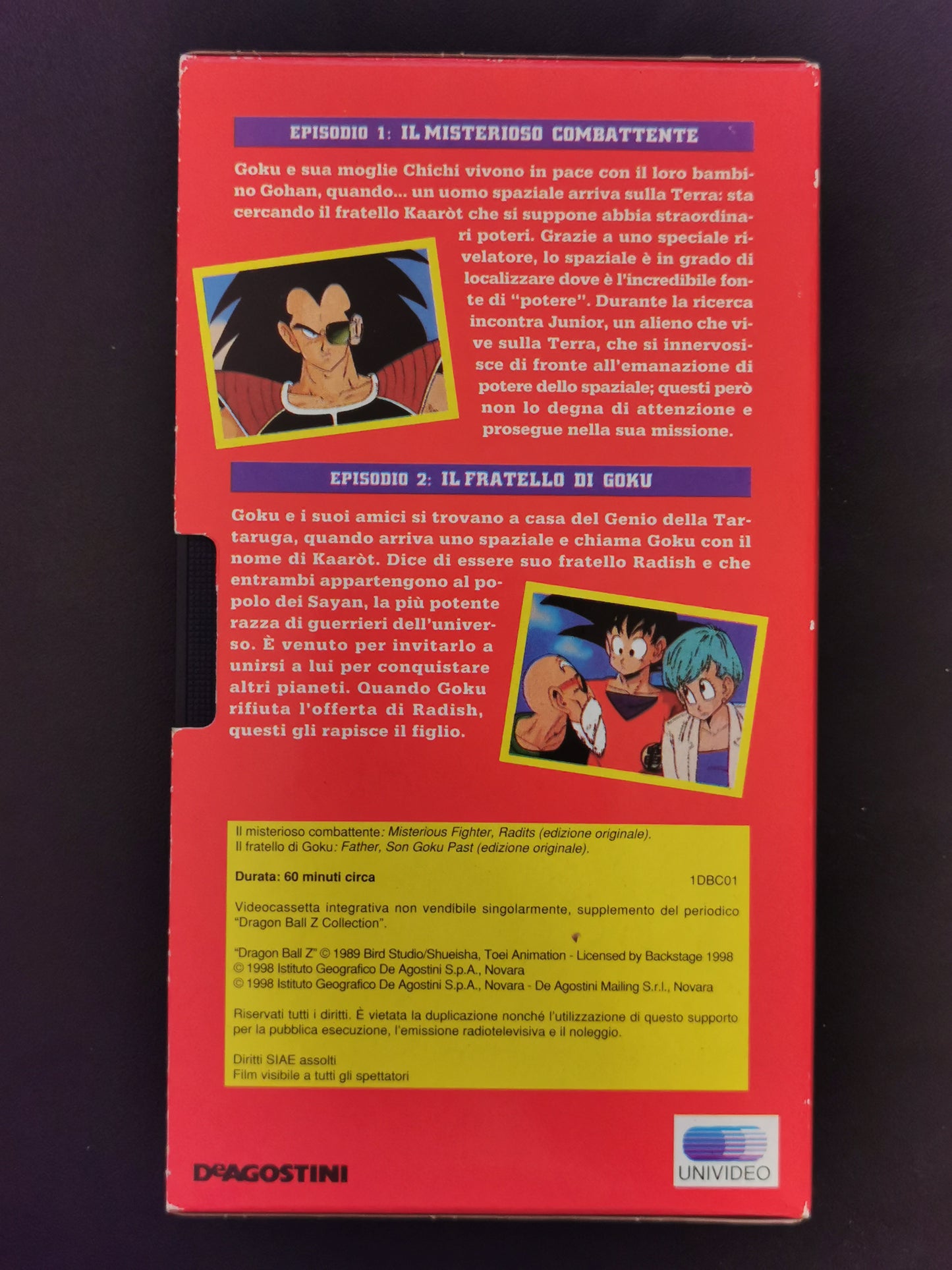 Dragon Ball Z: Il Misterioso Combattente / Il Fratello Di Goku (VHS)