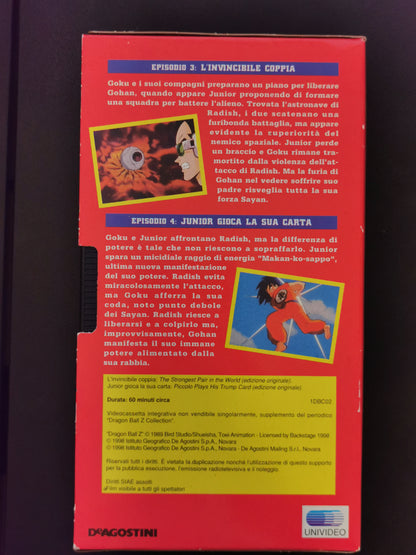Dragon Ball Z: L’Invincibile Coppia / Junior Gioca La Sua Carta (VHS)