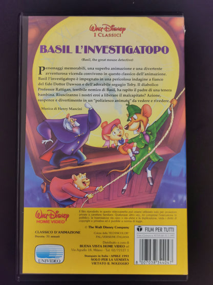Basil L’Investigatopo (VHS)