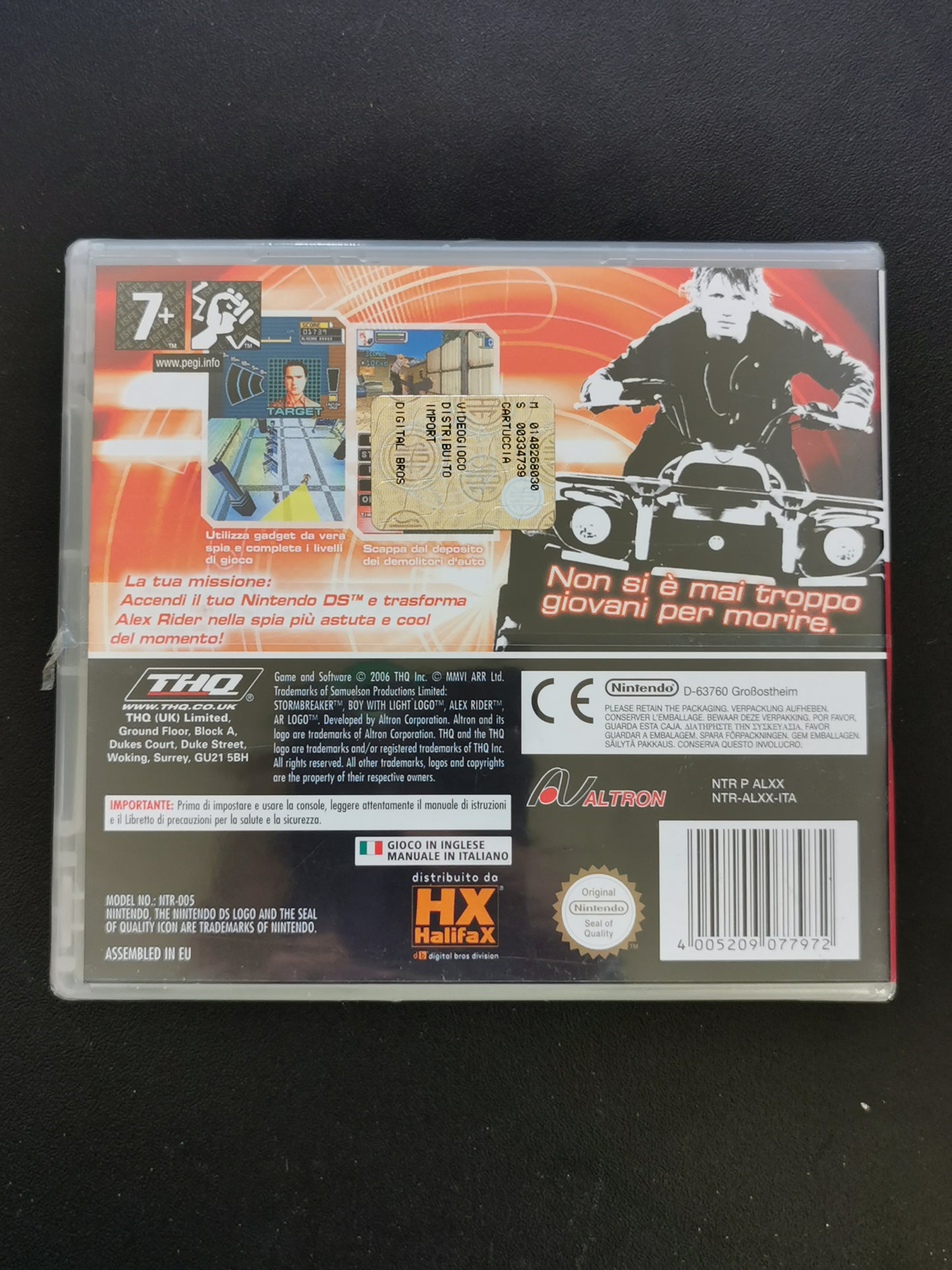 Alex Rider: Stormbreaker (Nintendo DS) *Nuovo