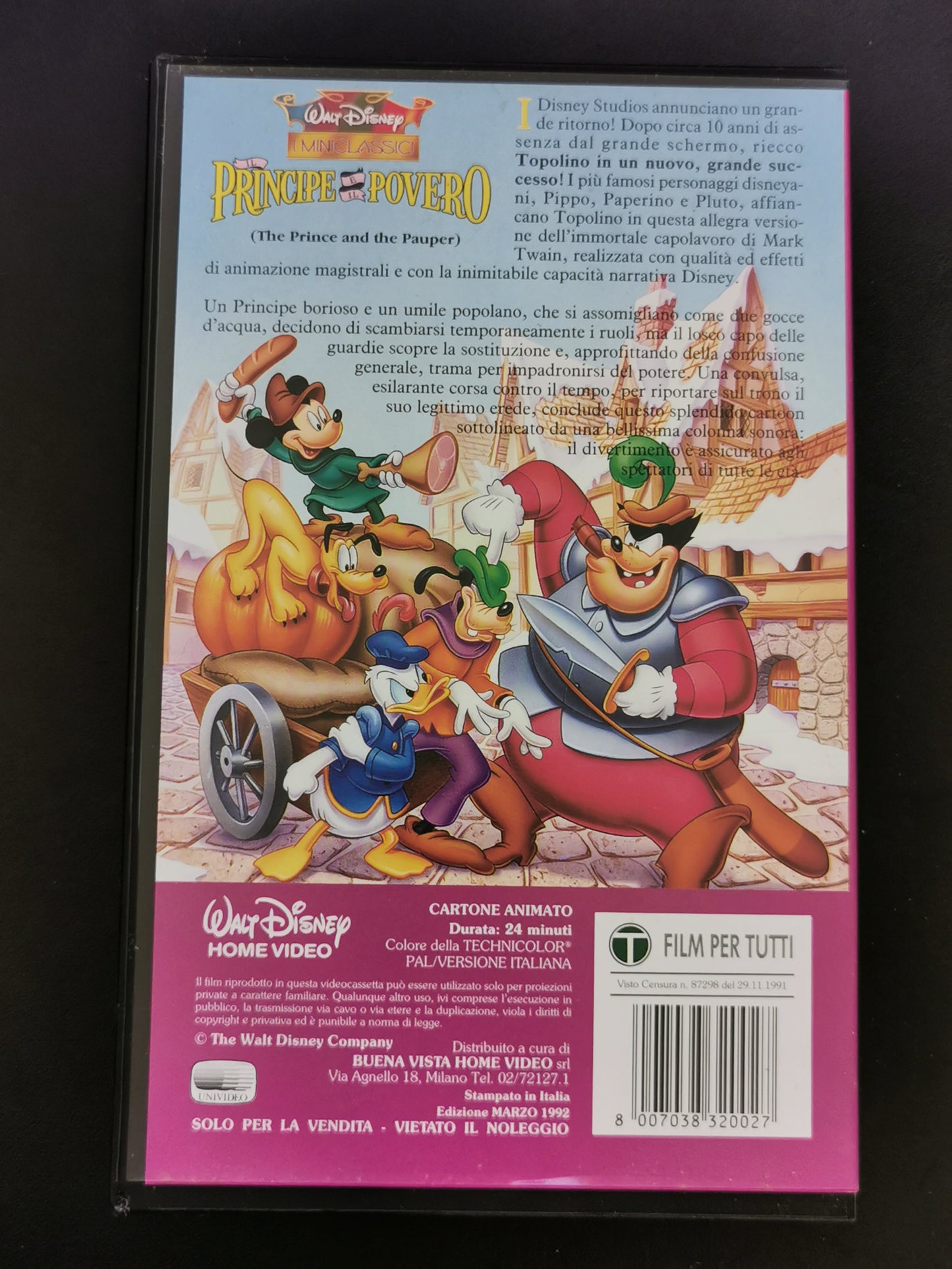 Il Principe e il Povero (VHS)