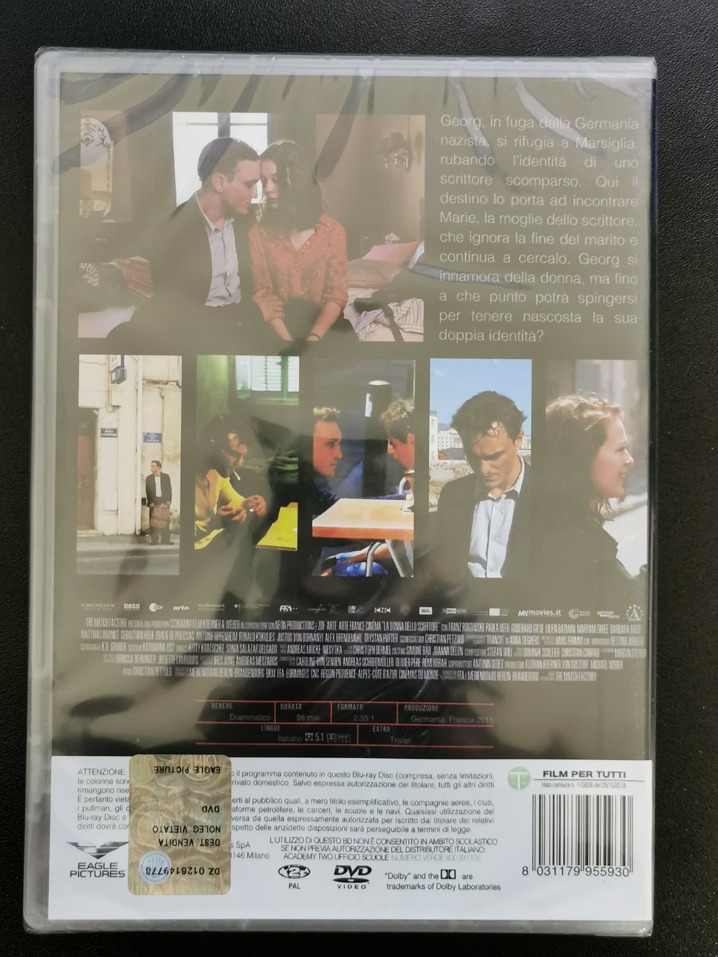 La Donna dello Scrittore (DVD) *Nuovo