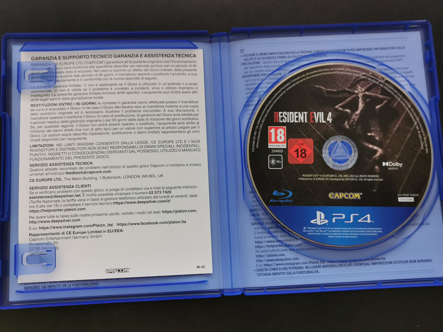 Resident Evil 4 - Remake (PS4)