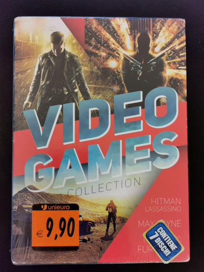 Video Games Collection: Hitman - L’assassino / Max Payne / Mad Max: Fury Road (3 DVD) *Nuovo