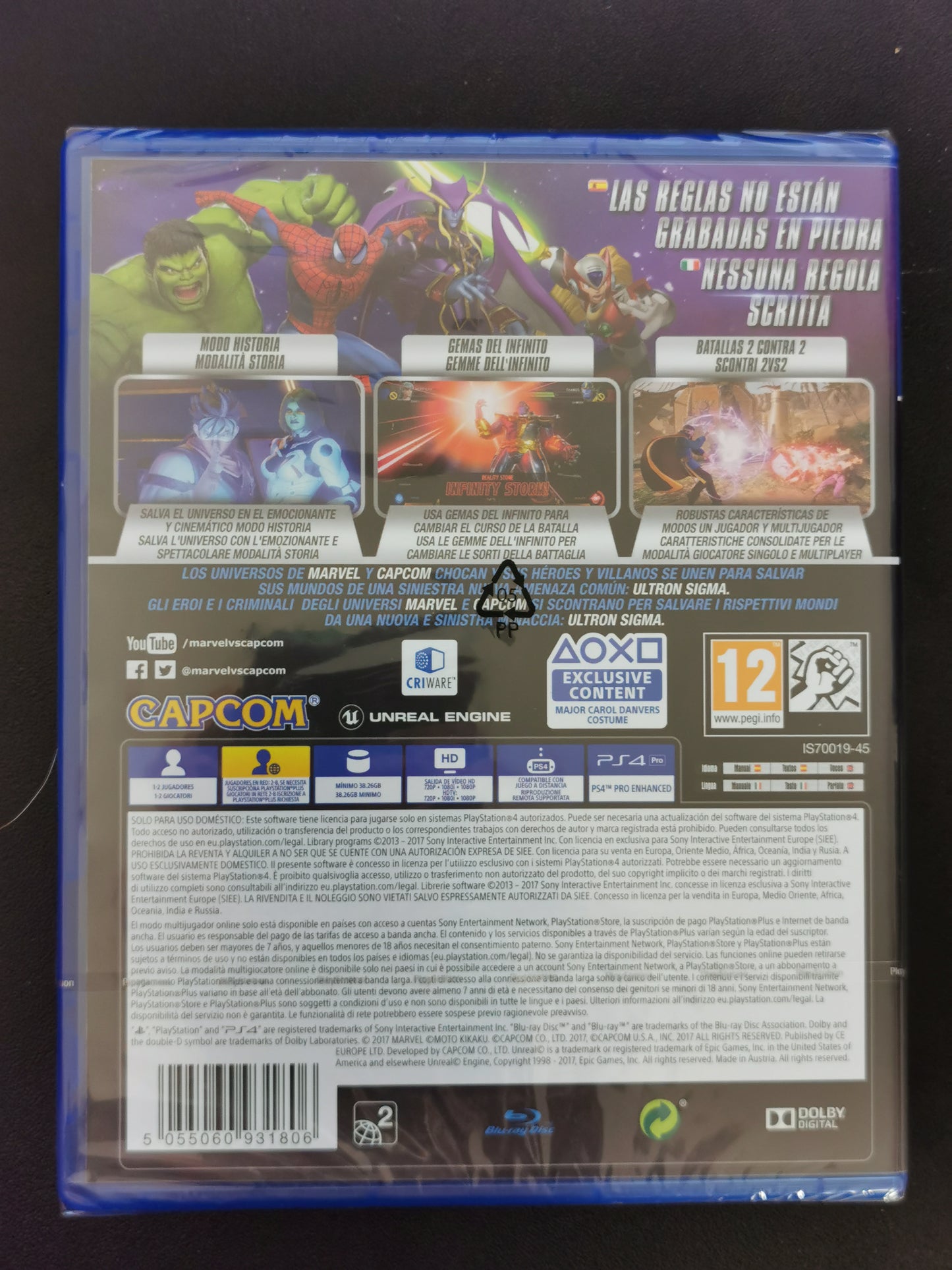 Marvel vs. Capcom: Infinite (PS4) *Nuovo