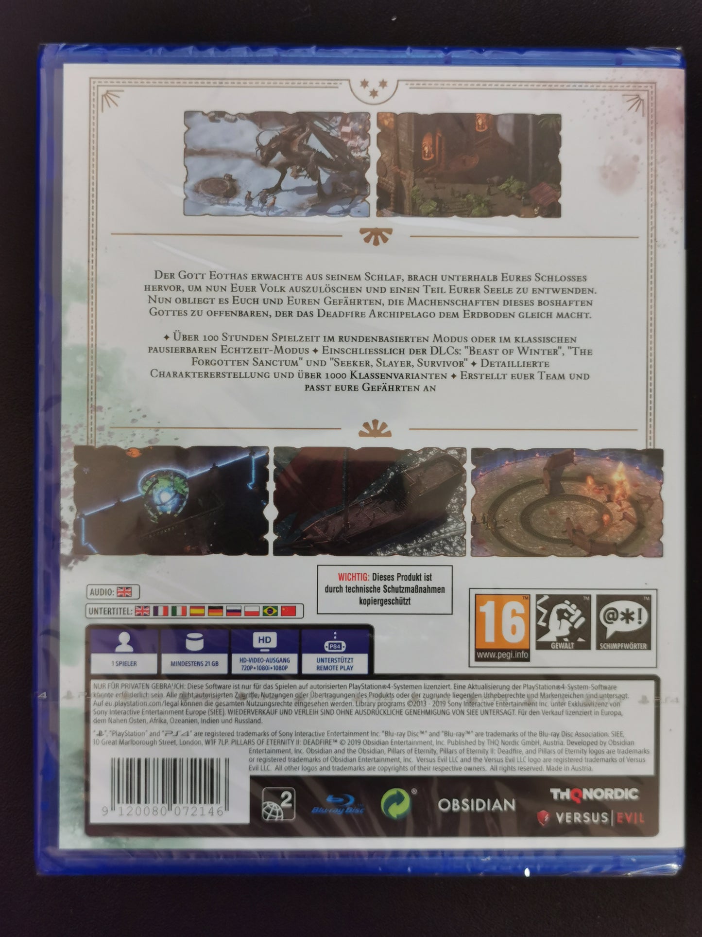 Pillars of Eternity II: Deadfire - Ultimate Edition (PS4) *Nuovo