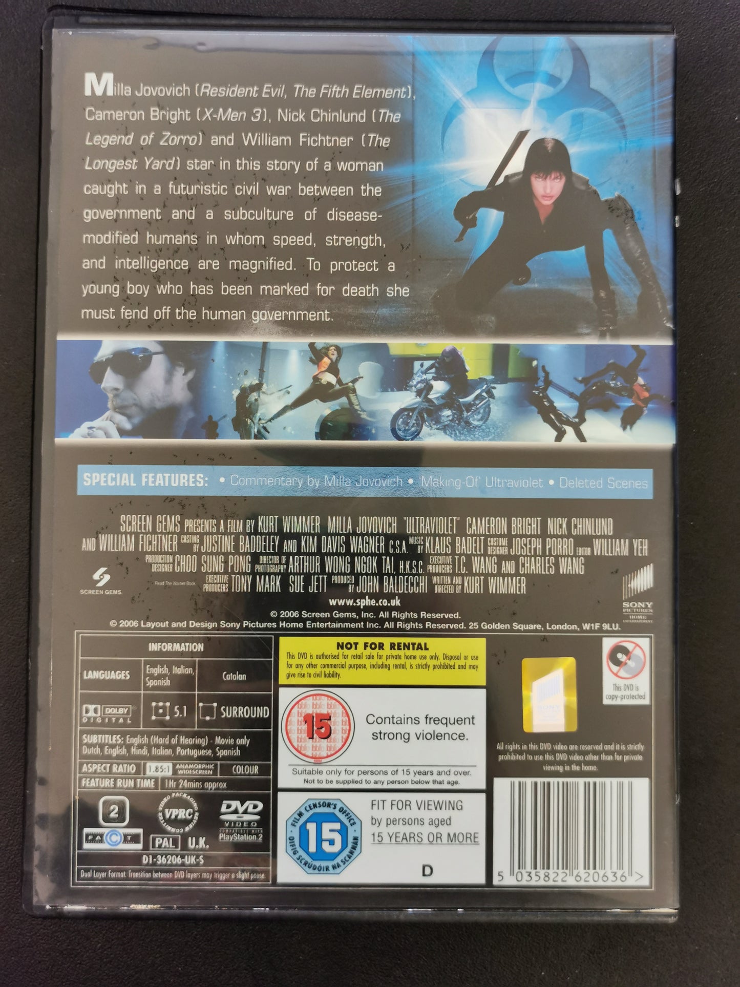 Ultraviolet (DVD)