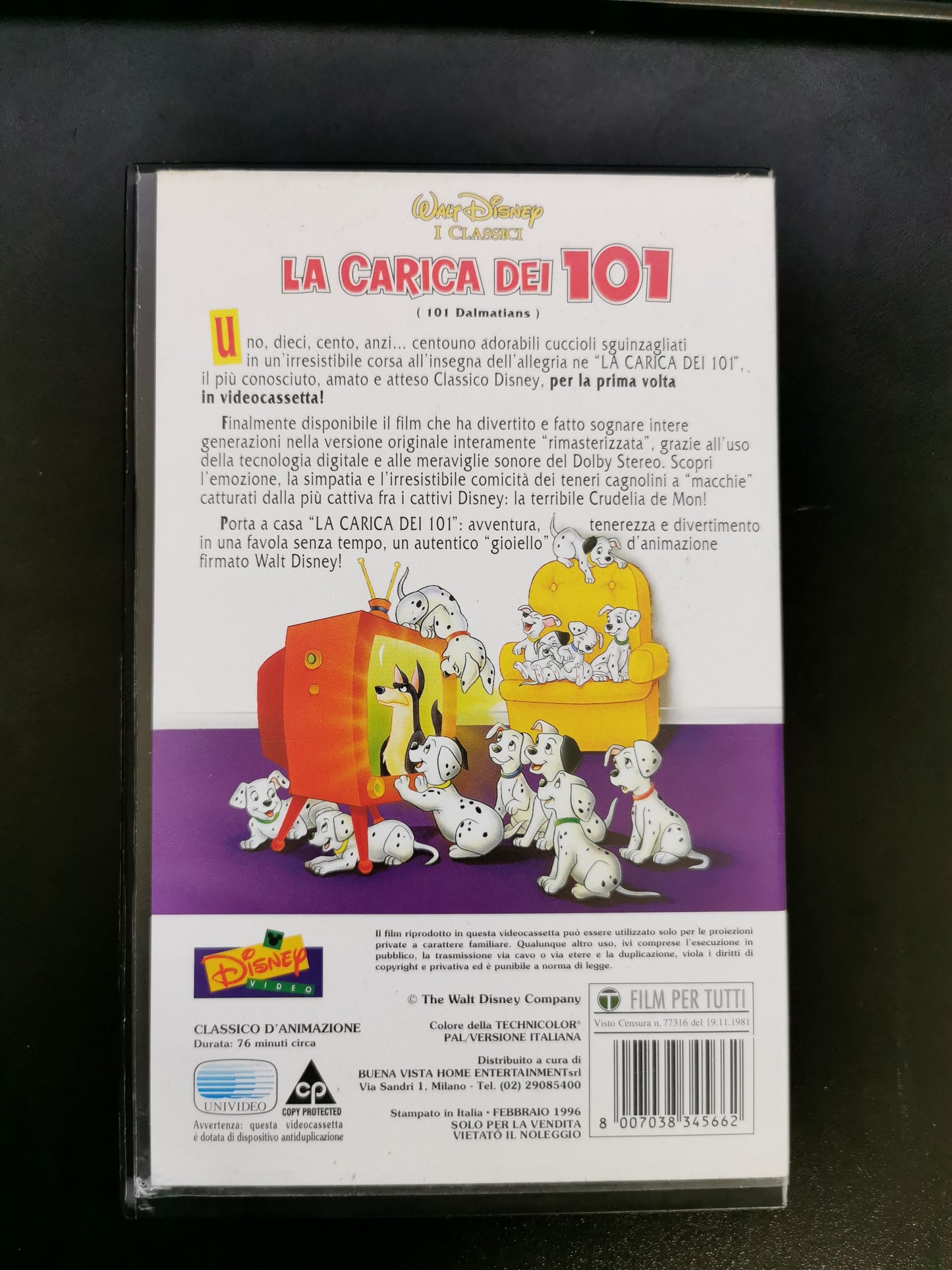La carica dei 101 (VHS)