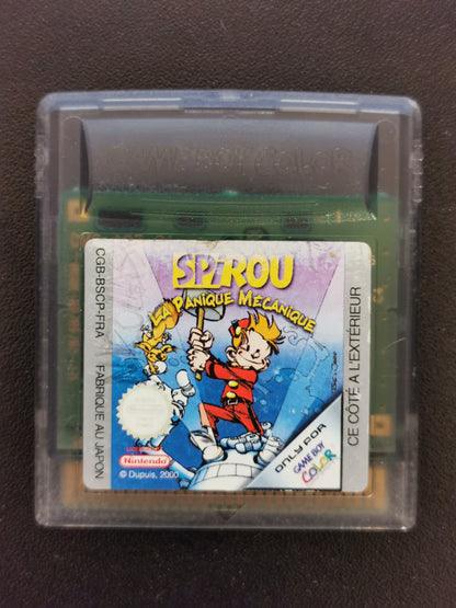 Spirou: La Panique Mécanique (GBC) - Loose