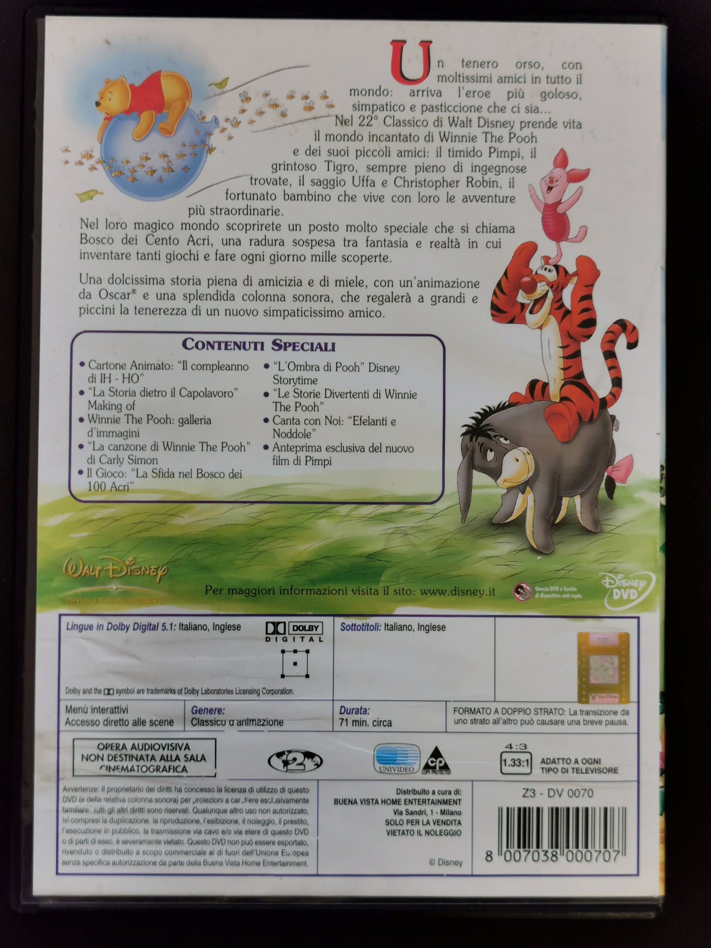 Le avventure di Winnie the Pooh (DVD)