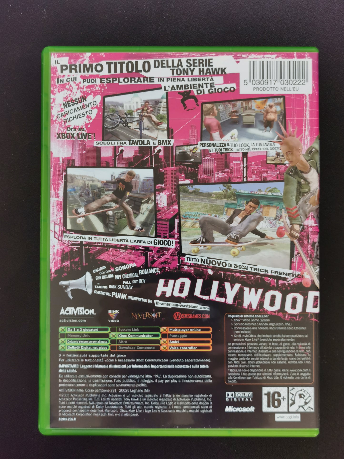 Tony Hawk’s American Wasteland (Xbox)