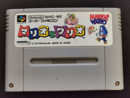 Mario & Wario (Super Famicom) – Loose