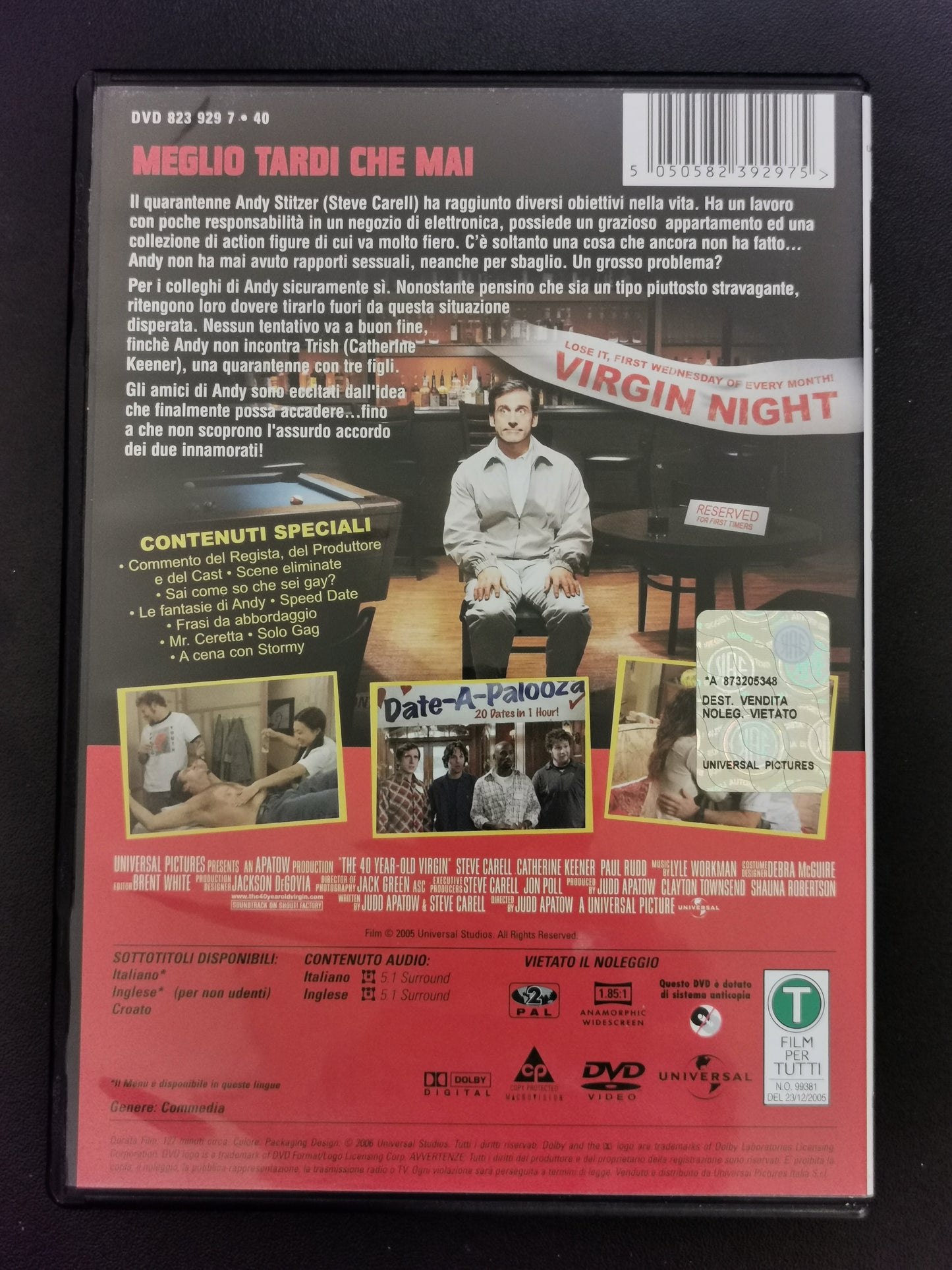 40 Anni Vergine – Versione XXL (DVD)