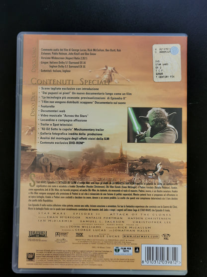Star Wars: Episodio II – L’attacco dei cloni (DVD)