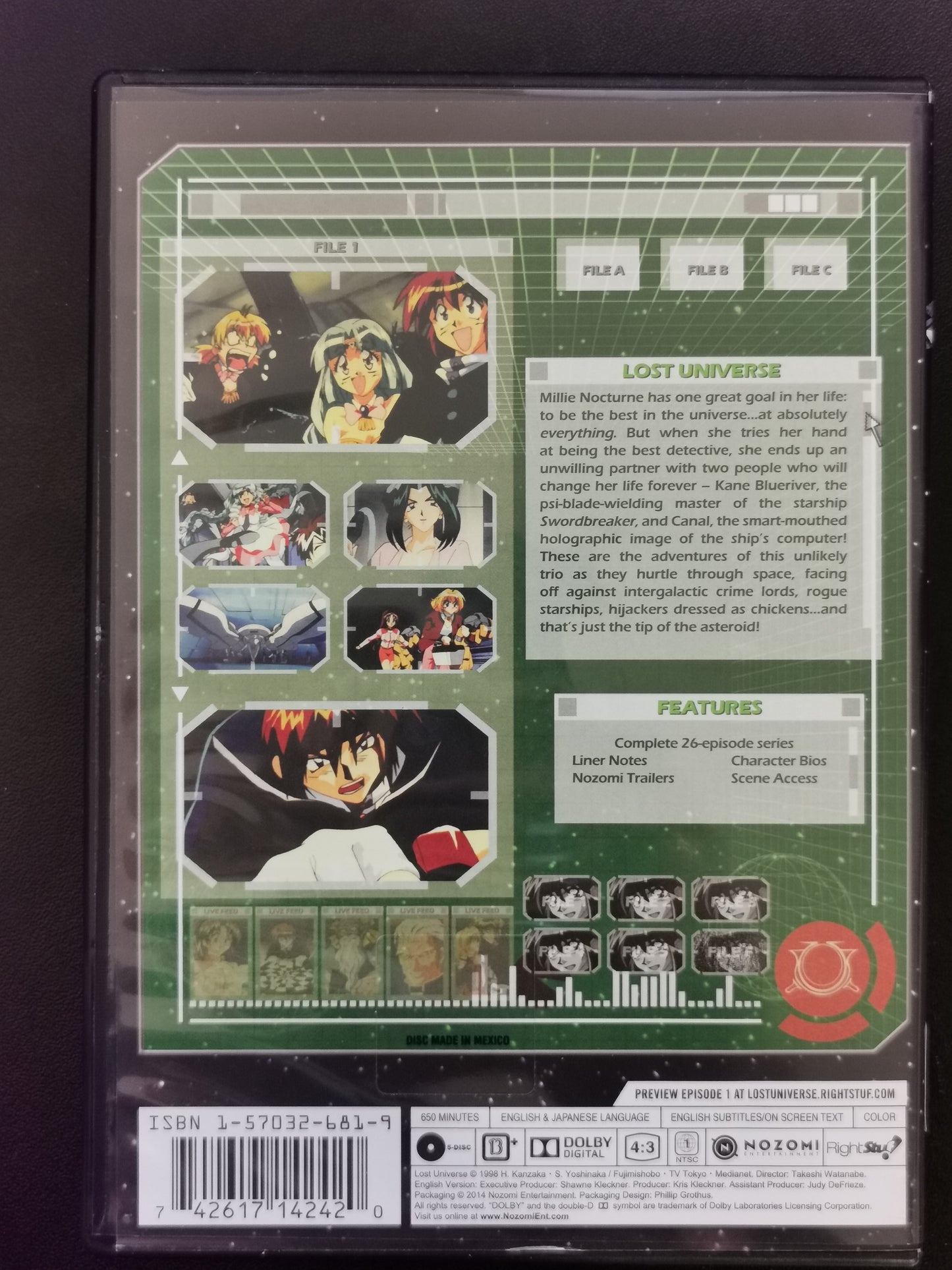 Lost Universe: Complete Collection (5 DVD)