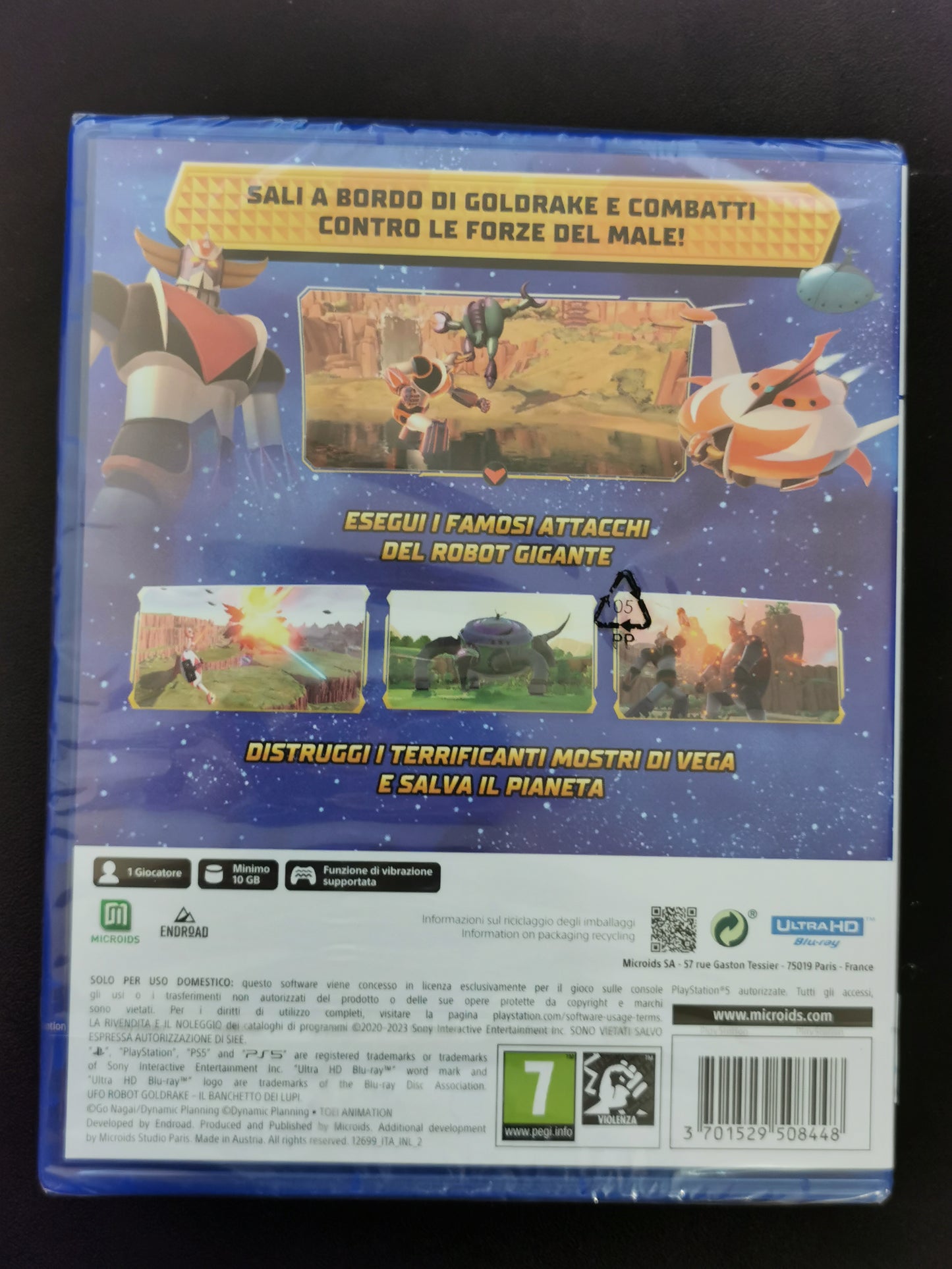 UFO Robot Goldrake: Il Banchetto dei Lupi (PS5) *Nuovo