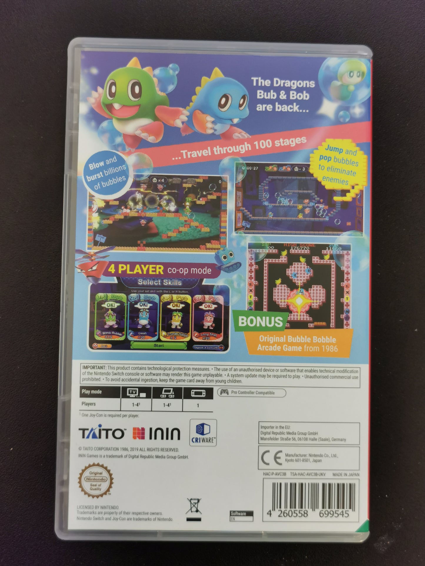 Bubble Bobble 4 Friends (Switch)